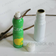 Lata de aerosol de aluminio para el cuidado de la piel con cuerpo en forma (PPC-AAC-011)